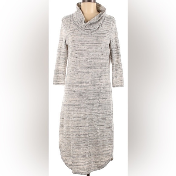 Anthropologie Saturday Sunday Women’s Cowled Midi Chemise Dress Size Sm… - Picture 6 of 14